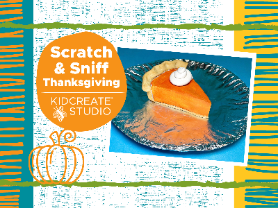 Kidcreate Studio - Broomfield. Scratch & Sniff Thanksgiving Workshop (4-9 Years)